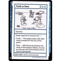 (PWマークなし)Truth or Dare《英語》【Mystery Booster Playtest Cards】