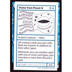 画像1: (PWマークなし)Visitor from Planet Q《英語》【Mystery Booster Playtest Cards】