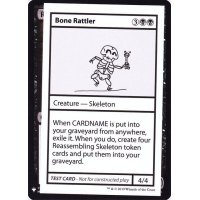(PWマークなし)Bone Rattler《英語》【Mystery Booster Playtest Cards】