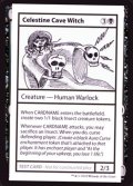 (PWマークなし)Celestine Cave Witch《英語》【Mystery Booster Playtest Cards】