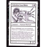 (PWマークなし)Celestine Cave Witch《英語》【Mystery Booster Playtest Cards】