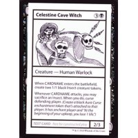 (PWマークなし)Celestine Cave Witch《英語》【Mystery Booster Playtest Cards】