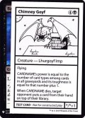 (PWマークなし)Chimney Goyf《英語》【Mystery Booster Playtest Cards】