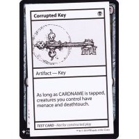 (PWマークなし)Corrupted Key《英語》【Mystery Booster Playtest Cards】