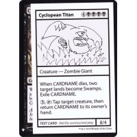 (PWマークなし)Cyclopean Titan《英語》【Mystery Booster Playtest Cards】