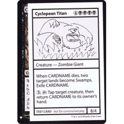画像1: (PWマークなし)Cyclopean Titan《英語》【Mystery Booster Playtest Cards】