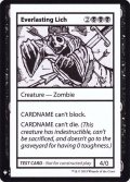 (PWマークなし)Everlasting Lich《英語》【Mystery Booster Playtest Cards】