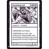 [EX+](PWマークなし)Everlasting Lich《英語》【Mystery Booster Playtest Cards】