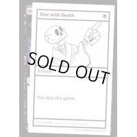 [EX](PWマークなし)One with Death《英語》【Mystery Booster Playtest Cards】