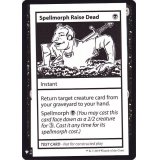 (PWマークなし)Spellmorph Raise Dead《英語》【Mystery Booster Playtest Cards】