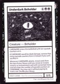 (PWマークなし)Underdark Beholder《英語》【Mystery Booster Playtest Cards】