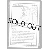 [EX+](PWマークなし)Witty Demon《英語》【Mystery Booster Playtest Cards】