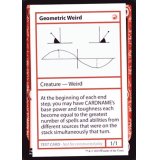 (PWマークなし)Geometric Weird《英語》【Mystery Booster Playtest Cards】