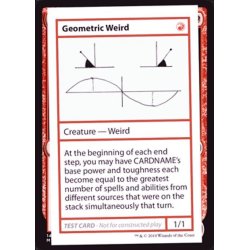 画像1: (PWマークなし)Geometric Weird《英語》【Mystery Booster Playtest Cards】