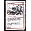 (PWマークなし)Lazier Goblin《英語》【Mystery Booster Playtest Cards】