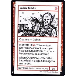 画像1: (PWマークなし)Lazier Goblin《英語》【Mystery Booster Playtest Cards】