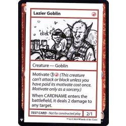 画像1: (PWマークなし)Lazier Goblin《英語》【Mystery Booster Playtest Cards】