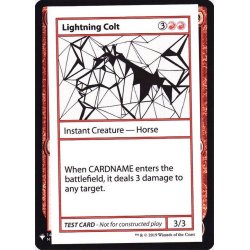 画像1: (PWマークなし)Lightning Colt《英語》【Mystery Booster Playtest Cards】