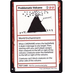 画像1: (PWマークなし)Problematic Volcano《英語》【Mystery Booster Playtest Cards】