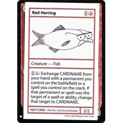 画像1: (PWマークなし)Red Herring《英語》【Mystery Booster Playtest Cards】