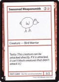 [EX+](PWマークなし)Seasoned Weaponsmith《英語》【Mystery Booster Playtest Cards】