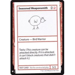 画像1: (PWマークなし)Seasoned Weaponsmith《英語》【Mystery Booster Playtest Cards】