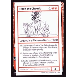 画像1: [EX+](PWマークなし)Tibalt the Chaotic《英語》【Mystery Booster Playtest Cards】