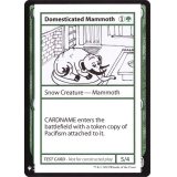 (PWマークなし)Domesticated Mammoth《英語》【Mystery Booster Playtest Cards】