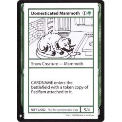 画像1: (PWマークなし)Domesticated Mammoth《英語》【Mystery Booster Playtest Cards】