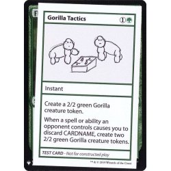 画像1: (PWマークなし)Gorilla Tactics《英語》【Mystery Booster Playtest Cards】