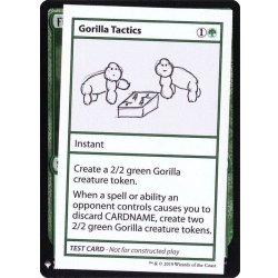 画像1: (PWマークなし)Gorilla Tactics《英語》【Mystery Booster Playtest Cards】