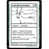 (PWマークなし)Inspirational Antelope《英語》【Mystery Booster Playtest Cards】