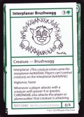 (PWマークなし)Interplanar Brushwagg《英語》【Mystery Booster Playtest Cards】
