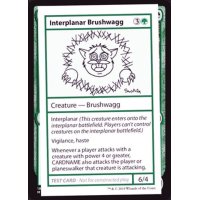 (PWマークなし)Interplanar Brushwagg《英語》【Mystery Booster Playtest Cards】