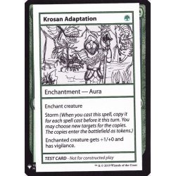 画像1: (PWマークなし)Krosan Adaptation《英語》【Mystery Booster Playtest Cards】