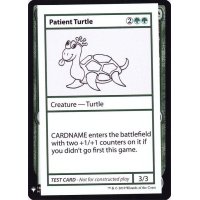 (PWマークなし)Patient Turtle《英語》【Mystery Booster Playtest Cards】