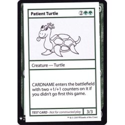 画像1: (PWマークなし)Patient Turtle《英語》【Mystery Booster Playtest Cards】