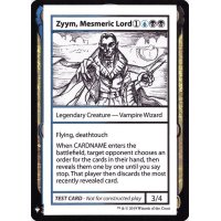 (PWマークなし)Zyym, Mesmeric Lord《英語》【Mystery Booster Playtest Cards】