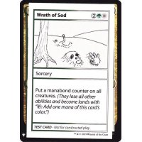 (PWマークなし)Wrath of Sod《英語》【Mystery Booster Playtest Cards】