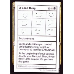 画像1: (PWマークなし)A Good Thing《英語》【Mystery Booster Playtest Cards】