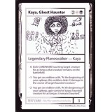 (PWマークなし)Kaya, Ghost Haunter《英語》【Mystery Booster Playtest Cards】