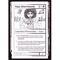 (PWマークなし)Kaya, Ghost Haunter《英語》【Mystery Booster Playtest Cards】