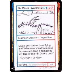 画像1: [EX+](PWマークなし)Sliv-Mizzet, Hivemind《英語》【Mystery Booster Playtest Cards】