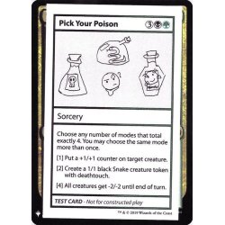 画像1: (PWマークなし)Pick Your Poison《英語》【Mystery Booster Playtest Cards】