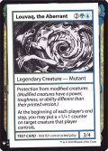 [EX+](PWマークなし)Louvaq, the Aberrant《英語》【Mystery Booster Playtest Cards】