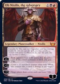 [EX]敵対するもの、オブ・ニクシリス/Ob Nixilis, the Adversary《英語》【SNC】