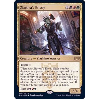 ジアトラの特使/Ziatora's Envoy《英語》【SNC】