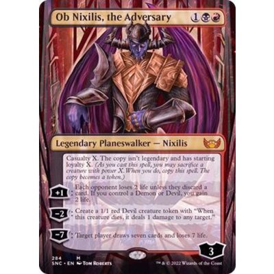 (フルアート)敵対するもの、オブ・ニクシリス/Ob Nixilis, the Adversary《英語》【SNC】