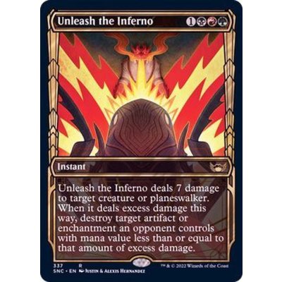 (ショーケース枠)(337)豪火を放て/Unleash the Inferno《英語》【SNC】