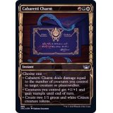 (箔押しFOIL)(ショーケース枠)(365)舞台座一家の魔除け/Cabaretti Charm《英語》【SNC】